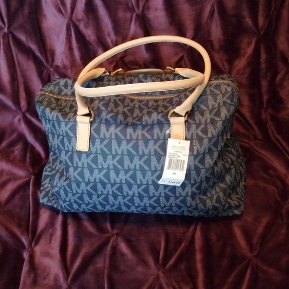 Michael Kors "HAMILTON" Weekender Monogram Bag - Picture 3 of 8